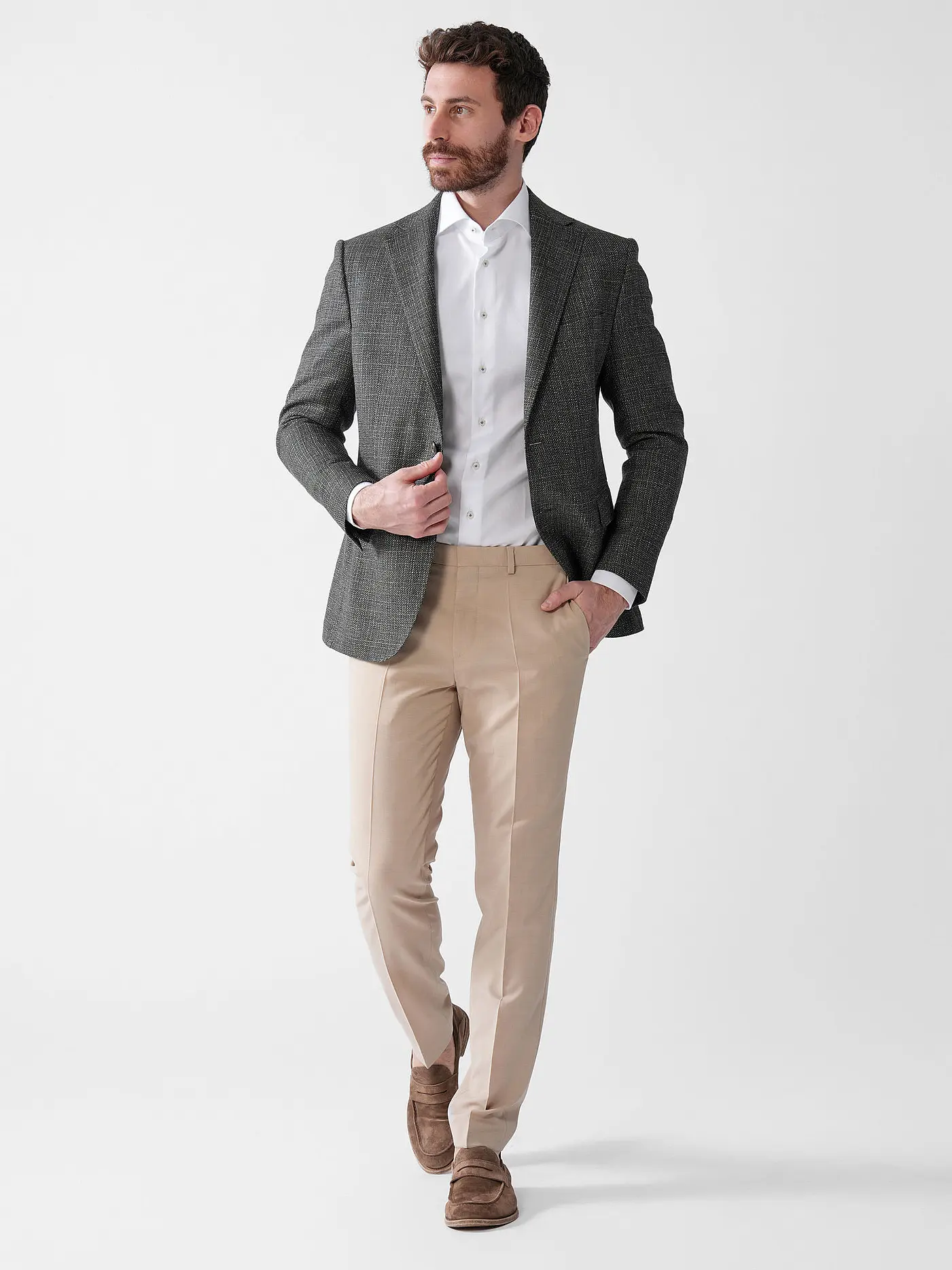 DRESSLER | Sakko SEAN-HL | olive